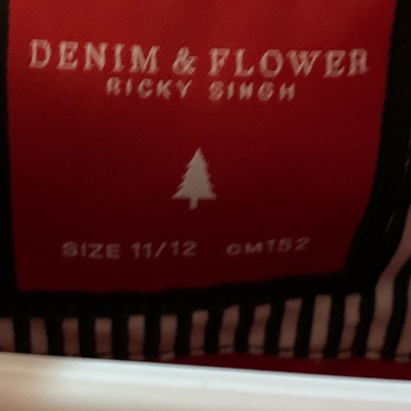 Denim and Flower Boys button down shirt - Picture 3 of 3